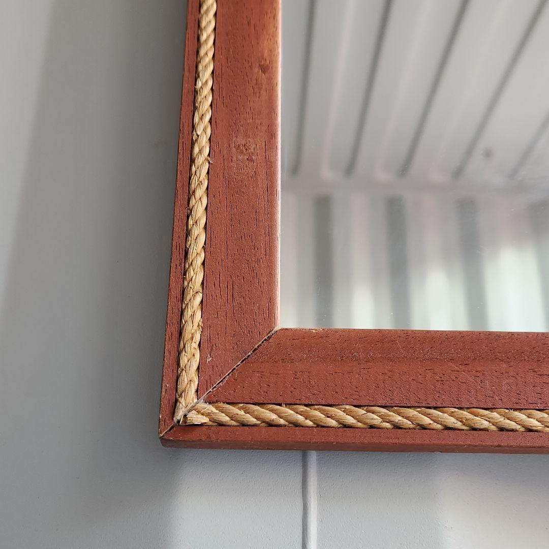 ヴィンテージ　塩川光明堂 ミラー 136　姿見 全身鏡 ウォールミラー