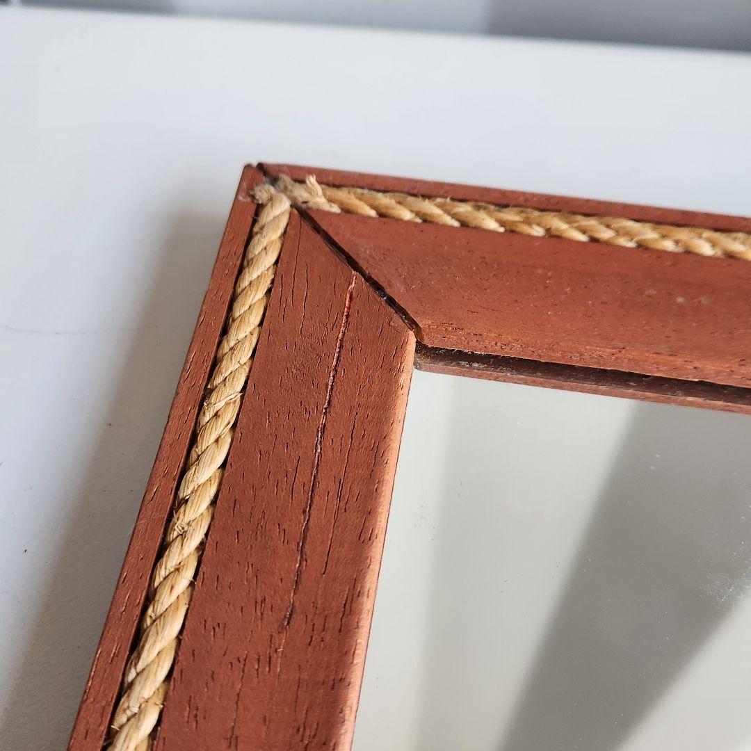 ヴィンテージ　塩川光明堂 ミラー 136　姿見 全身鏡 ウォールミラー