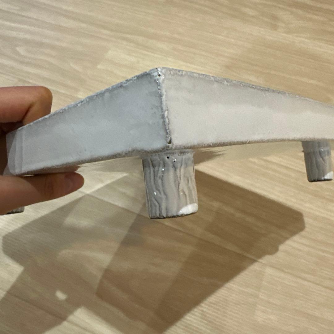 Astier de villatte アスティエ スクエアプラッター27cm