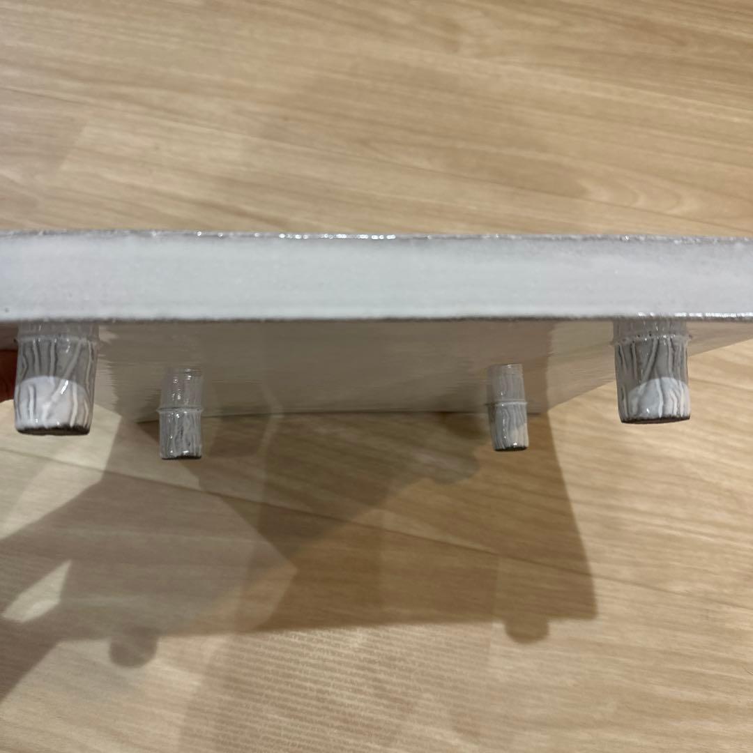 Astier de villatte アスティエ スクエアプラッター27cm