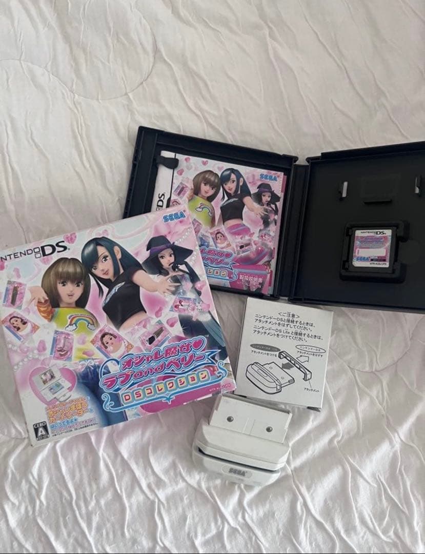 DS本体　ラブ&ベリーカセット　カード