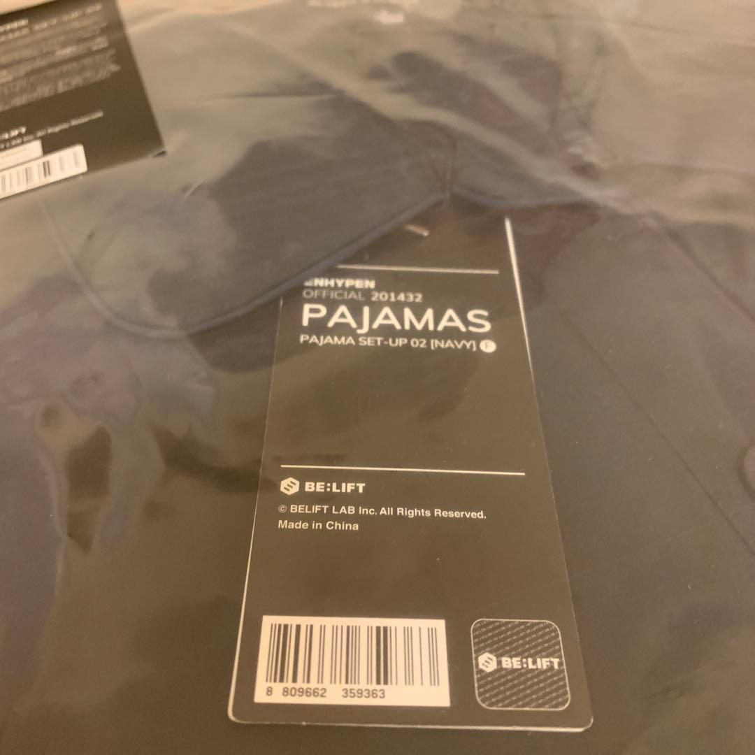 ENHYPEN パジャマ セットアップ ネイビー