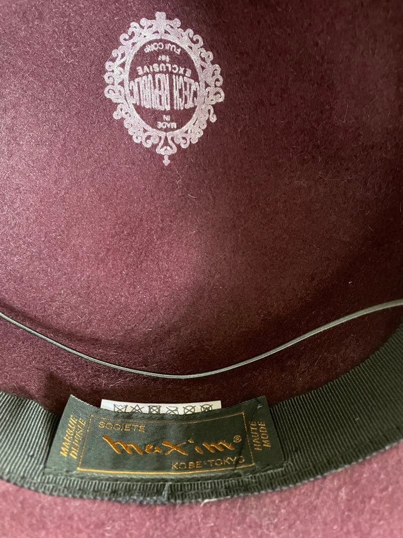 <Bella >★ maxim マキシン　帽子　兎毛