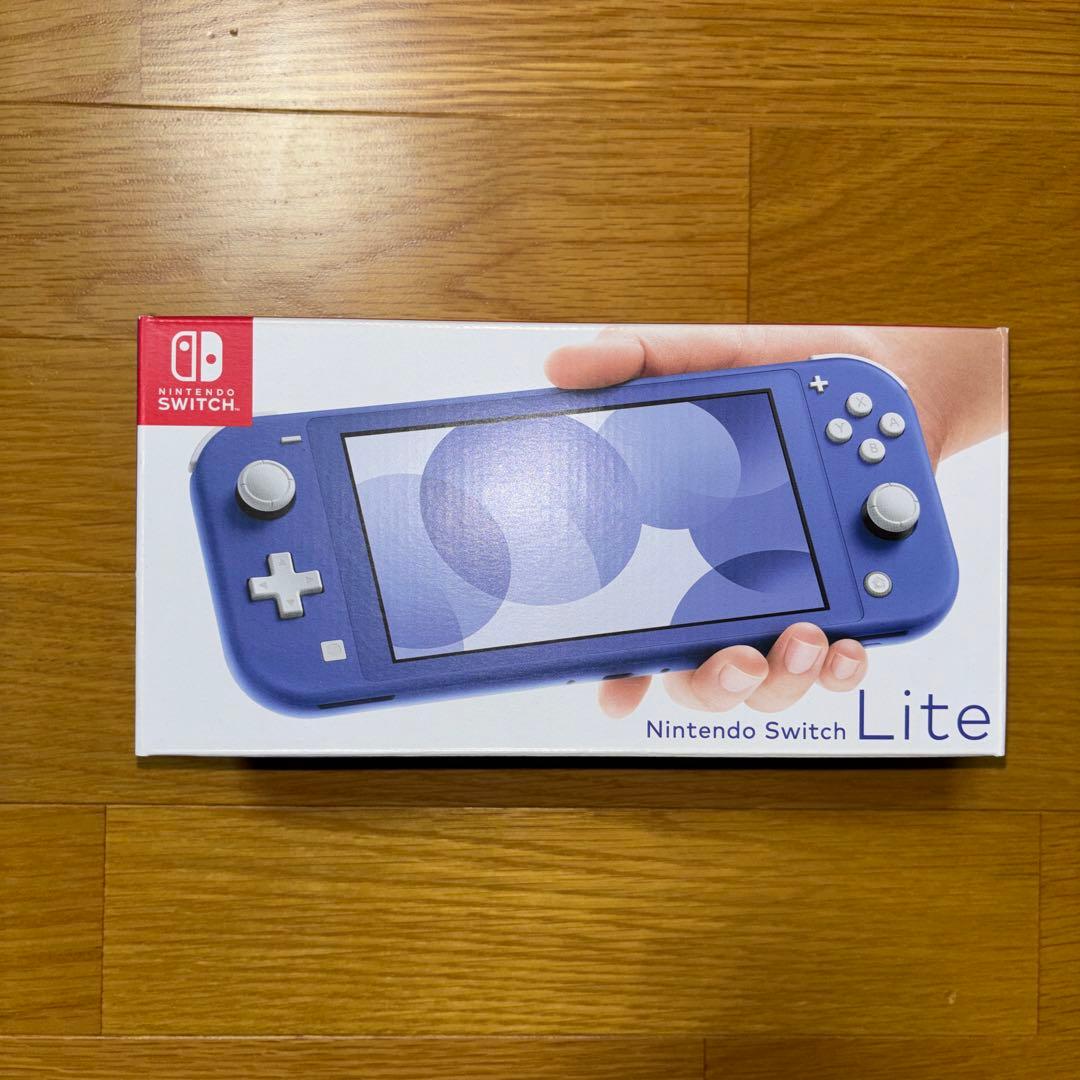 (本体美品)Nintendo Switch Lite 青色 本体 充電器付き
