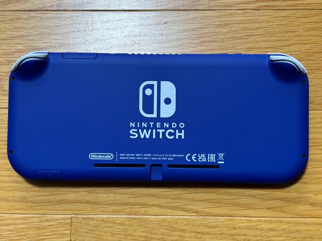 (本体美品)Nintendo Switch Lite 青色 本体 充電器付き