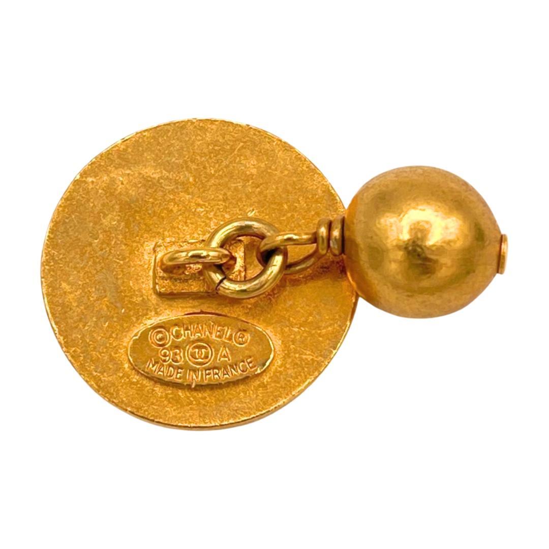 CHANEL シャネル 93A ココマーク カフス カフリンクス カフスボタン