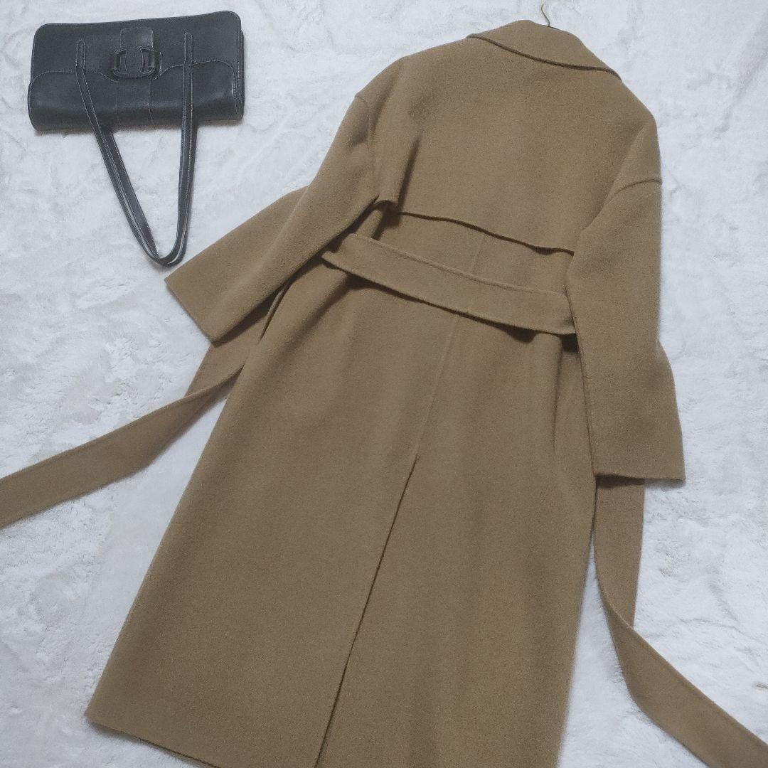 美品 ✨️ ウィムガゼット リバー ウール ロングコート F