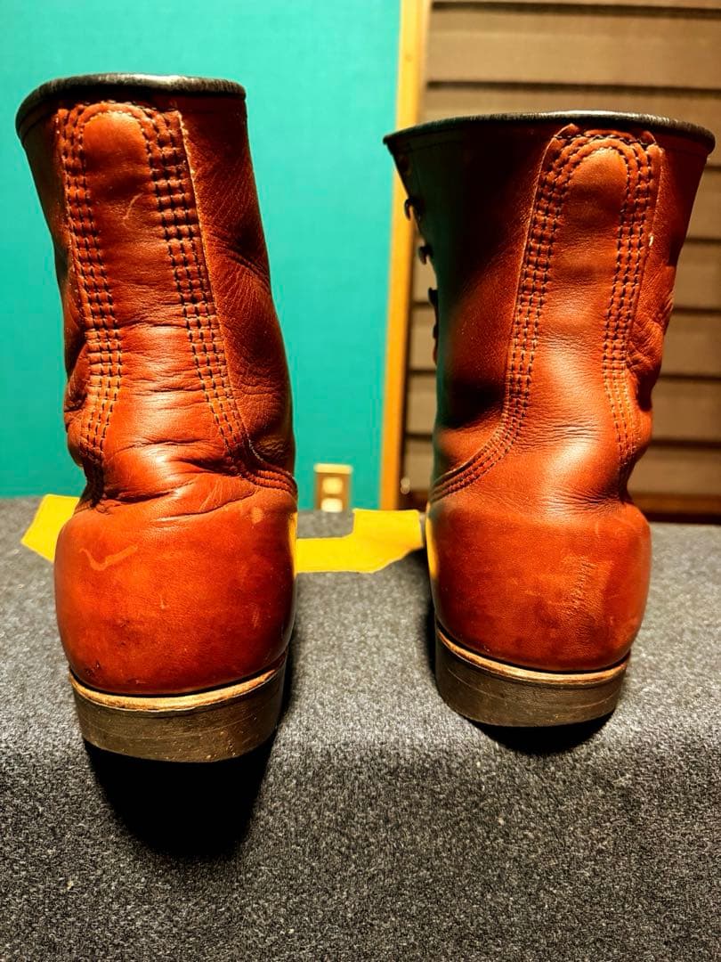 80's REDWING 957 8 2Eヴィンテージ プリント羽タグ