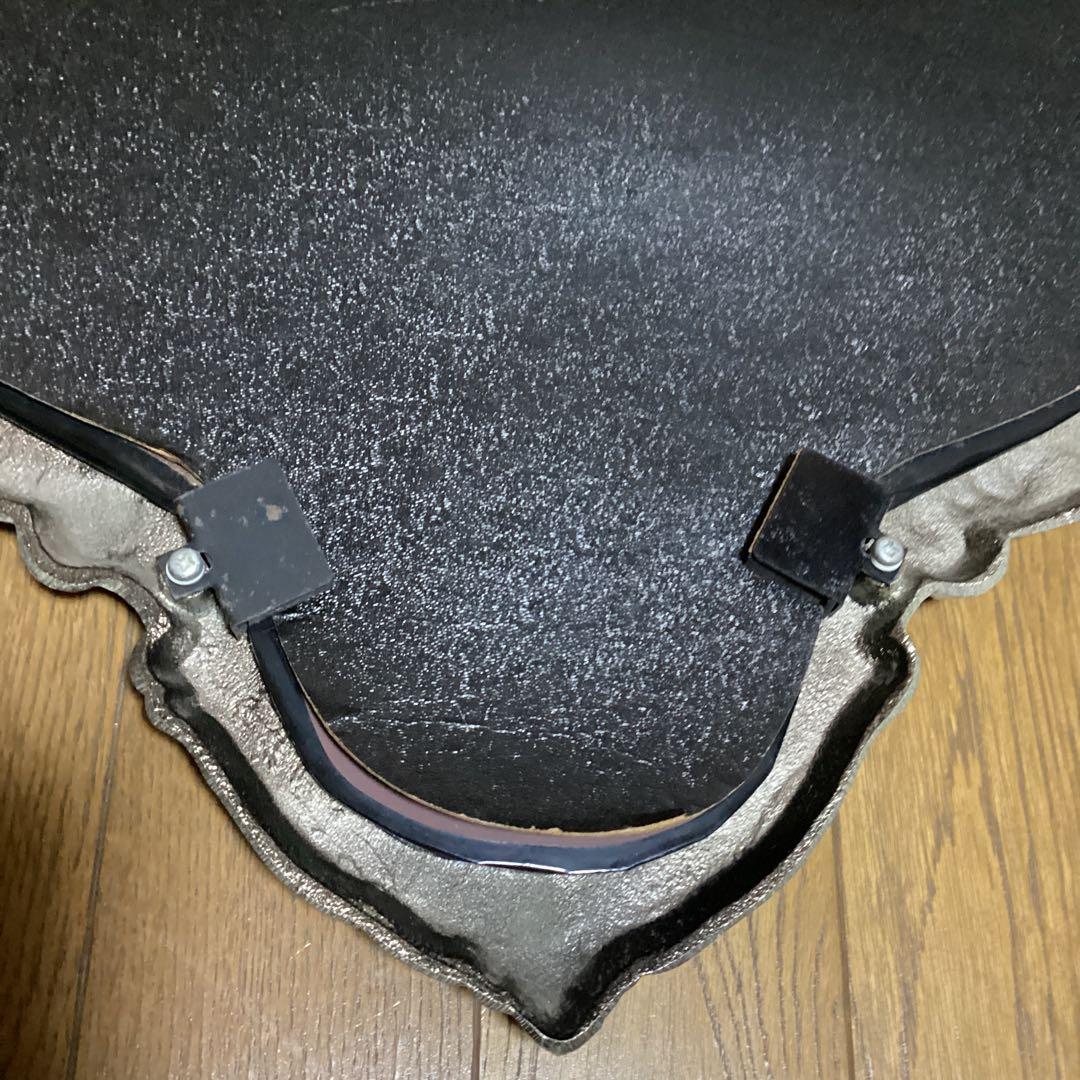ロココ調　鏡　ミラー　アンティーク加工　壁掛けミラー　玄関鏡