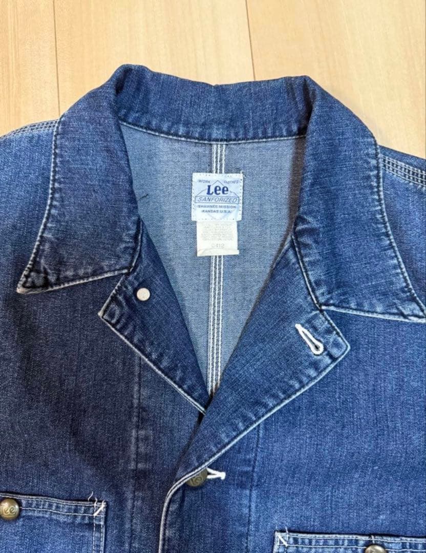 Lee カバーオール 91-J 0412 90s 復刻 雰囲気◎