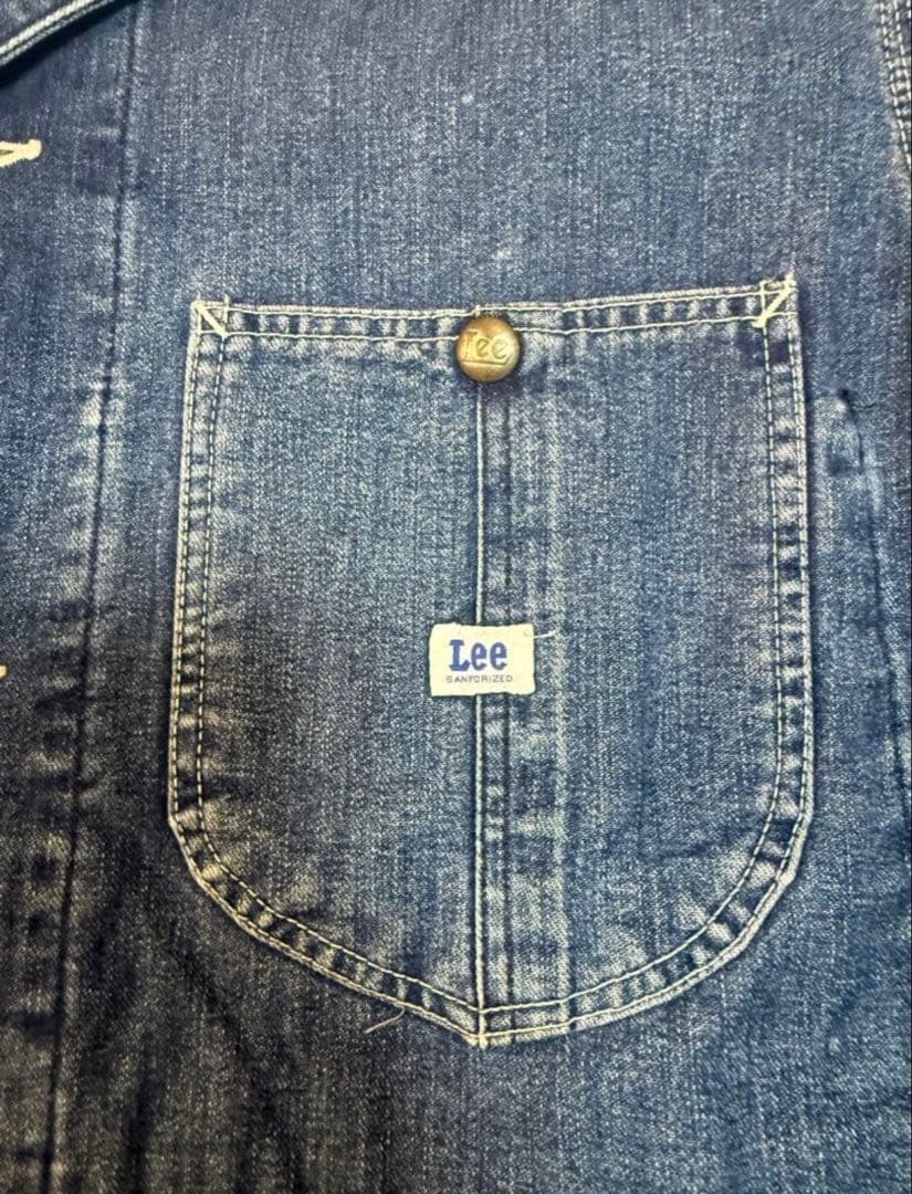 Lee カバーオール 91-J 0412 90s 復刻 雰囲気◎