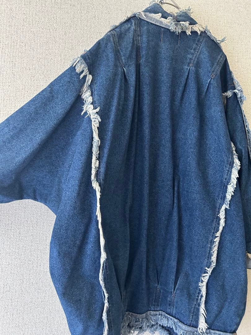 フリンジドルマンデニムジャケット