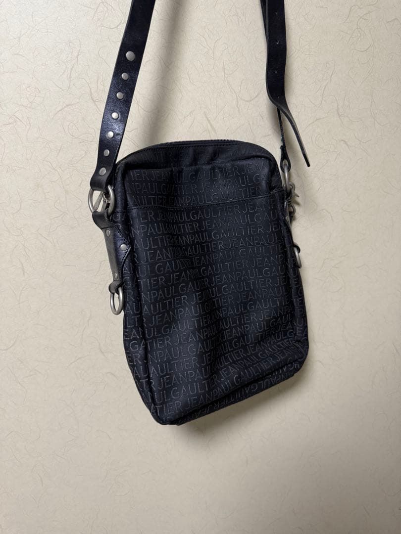 Jean Paul Gaultier アーカイブ　レザーショルダーバッグ