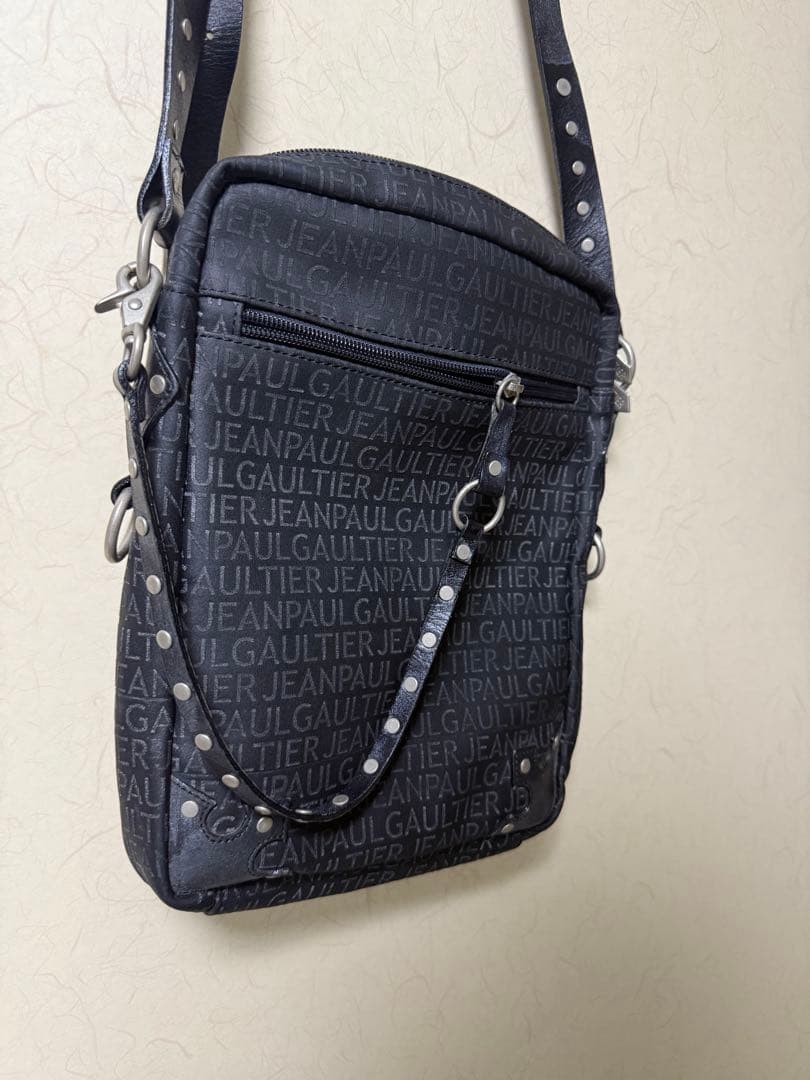 Jean Paul Gaultier アーカイブ　レザーショルダーバッグ
