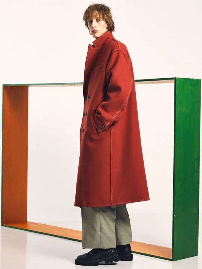 【はる様】メゾンスペシャル カシミヤ混プライムオーバーカットオフステッチ