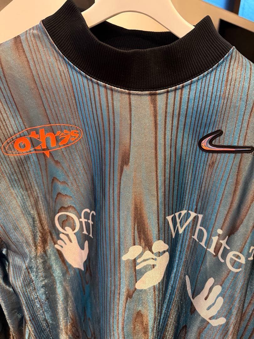off white NIKE サッカーシャツ Mサイズ