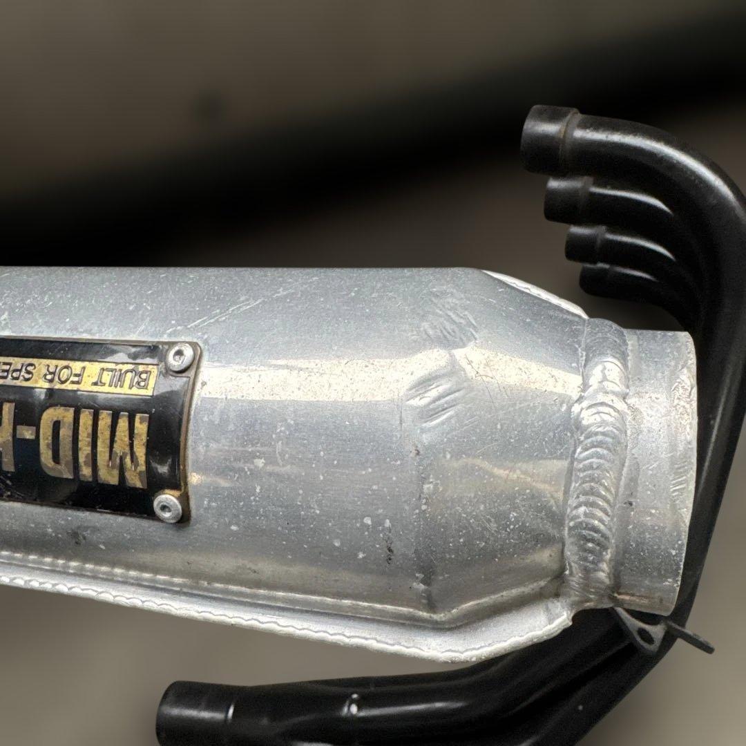 ZRX400 MID-KNIGHT マフラー