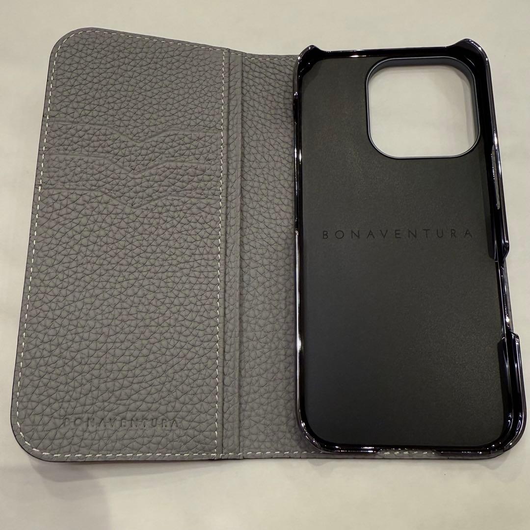 ボナベンチュラ/BONAVENTURA iPhone16Pro チャコールグレー