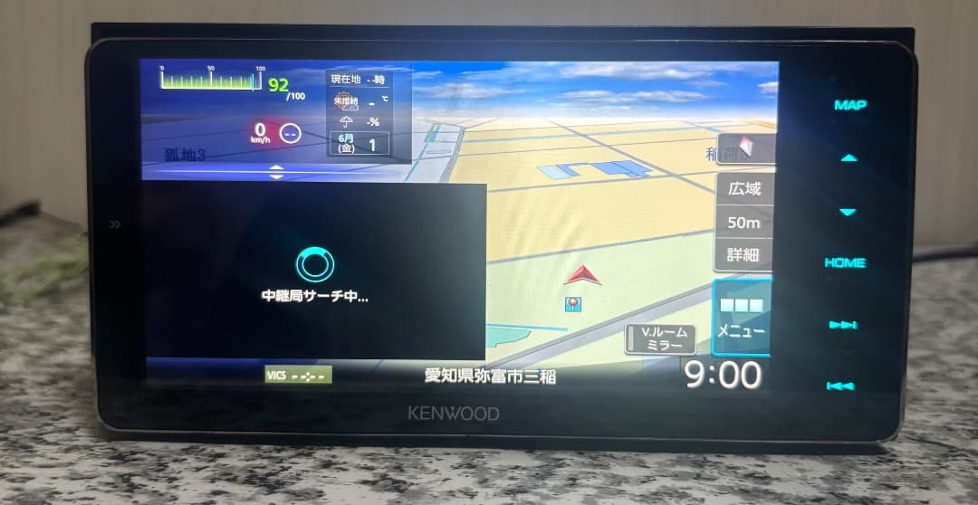 ★ケンウッド★MDV-M906HDW★地図2019★