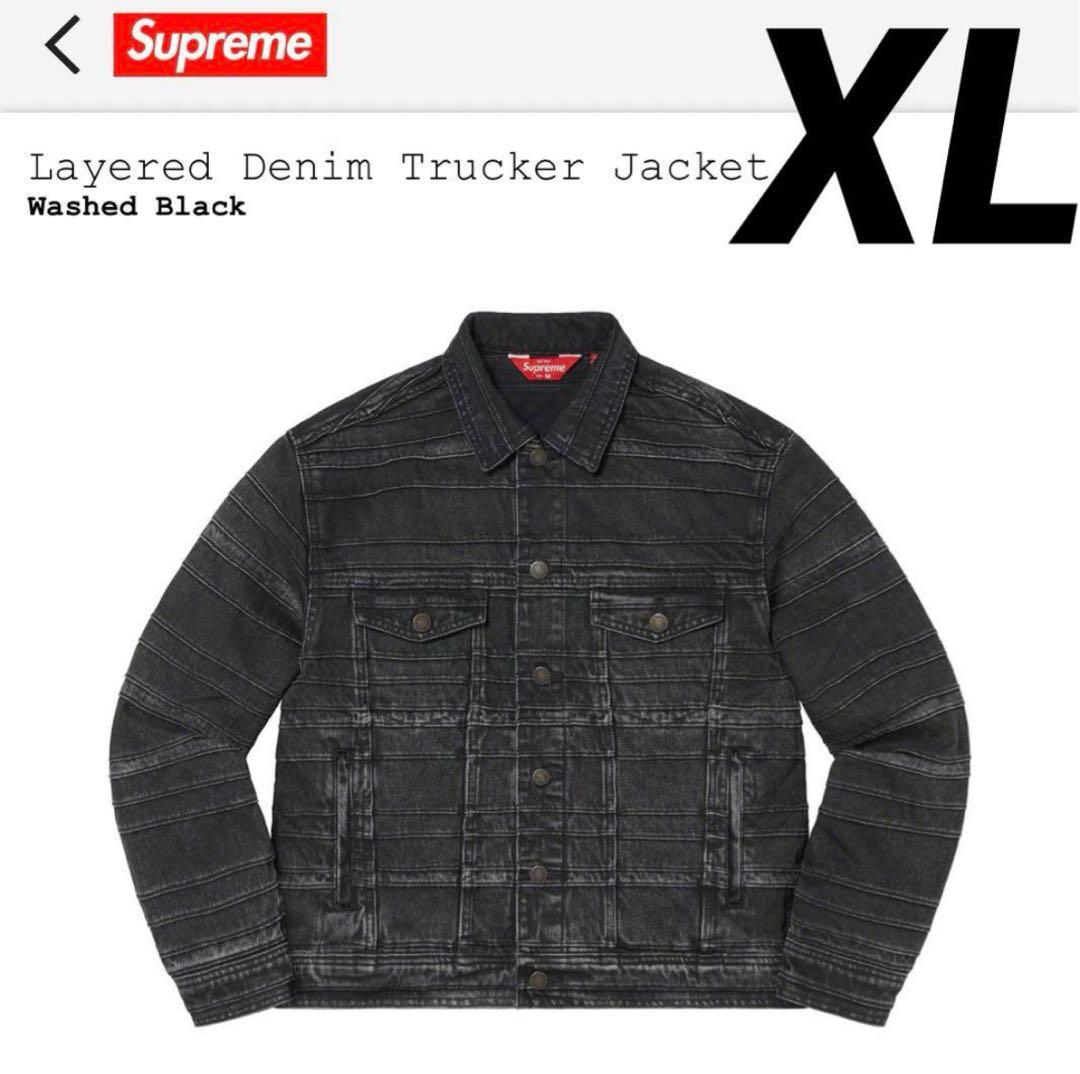ジャケット・アウター Supreme Layered Denim Trucker Jacket
