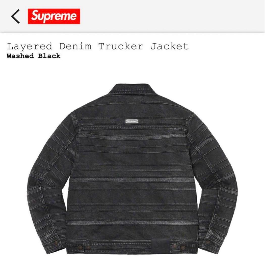 ジャケット・アウター Supreme Layered Denim Trucker Jacket