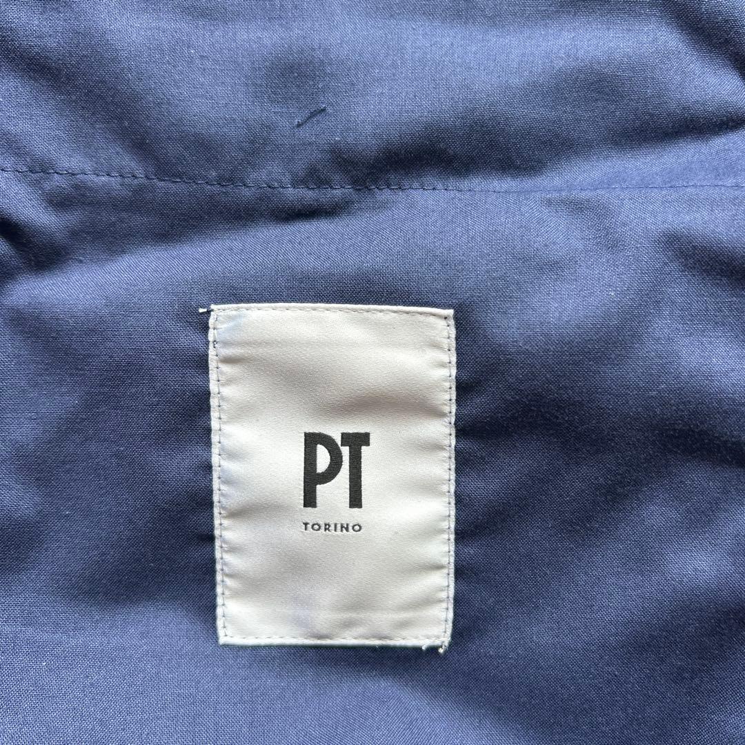 ピーティートリノ（PT TORINO）2インプリーツウールスラックス50