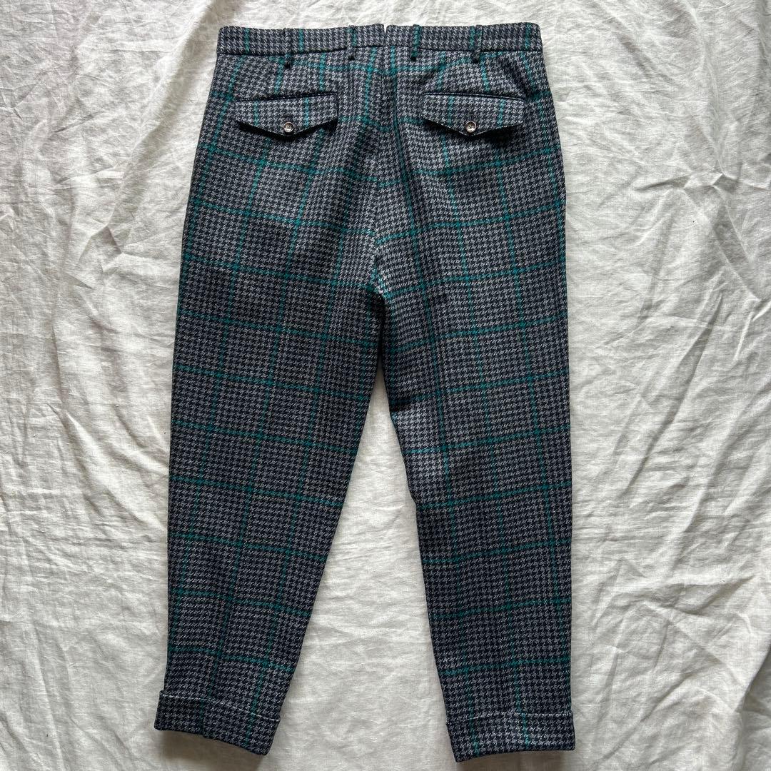 ピーティートリノ（PT TORINO）2インプリーツウールスラックス50