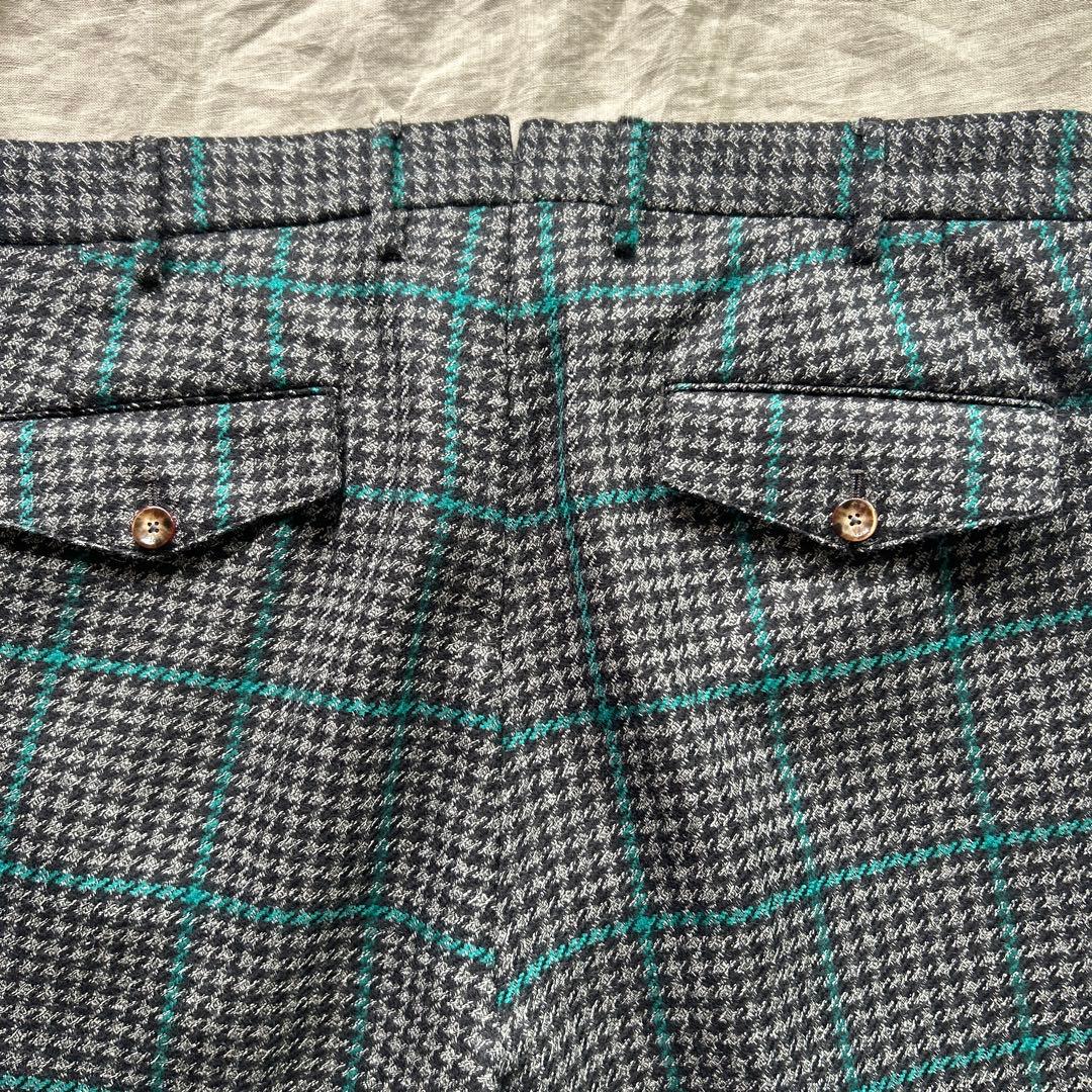 ピーティートリノ（PT TORINO）2インプリーツウールスラックス50