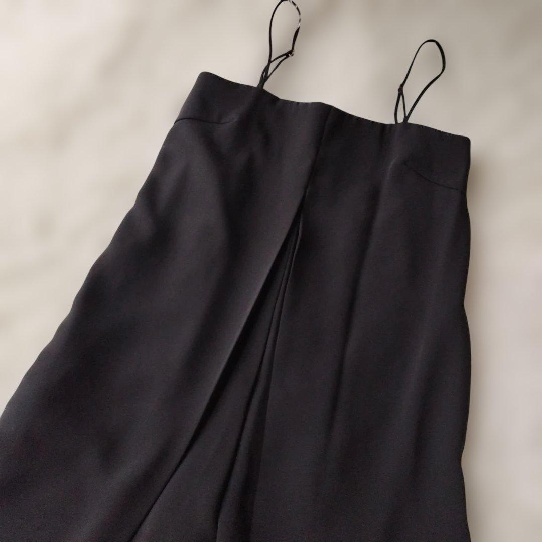 25年♡新品✨ルルウィルビー サテンオールインワン 完売品 ブラック 2