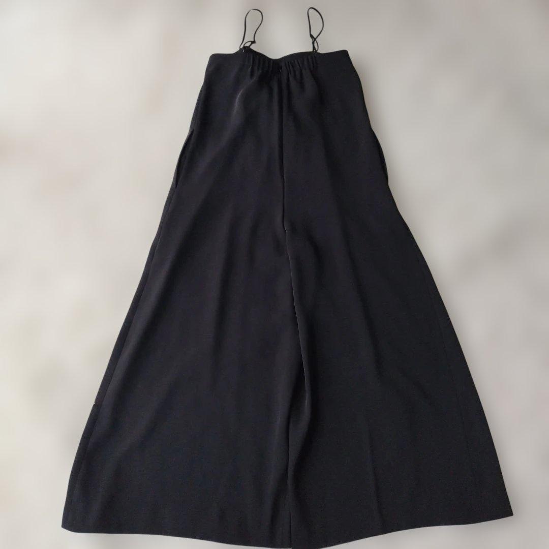 25年♡新品✨ルルウィルビー サテンオールインワン 完売品 ブラック 2