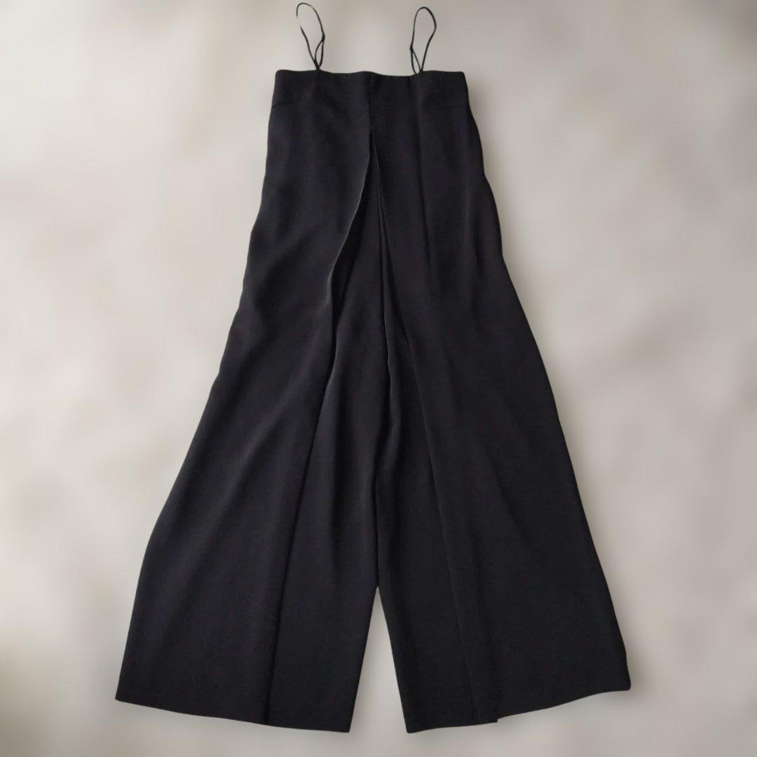 25年♡新品✨ルルウィルビー サテンオールインワン 完売品 ブラック 2