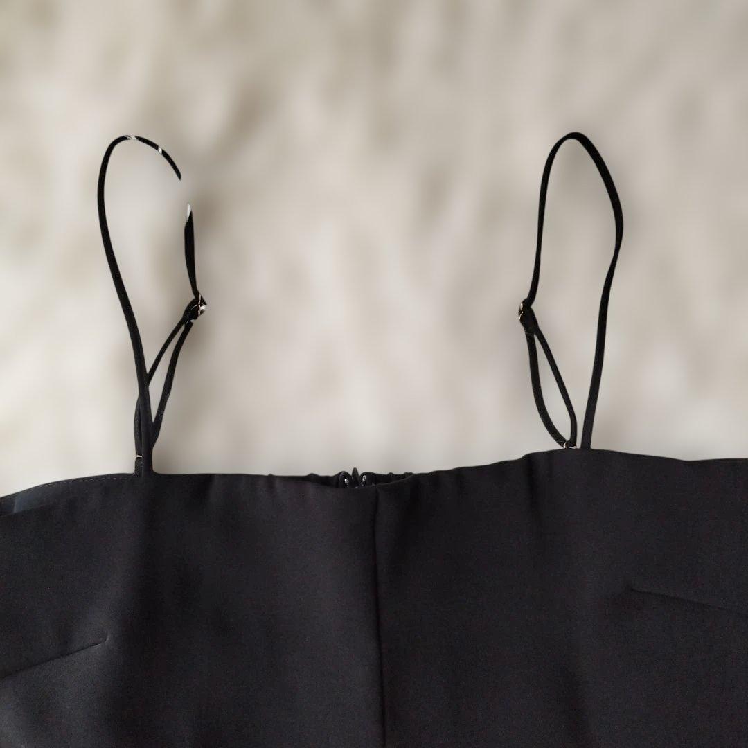 25年♡新品✨ルルウィルビー サテンオールインワン 完売品 ブラック 2