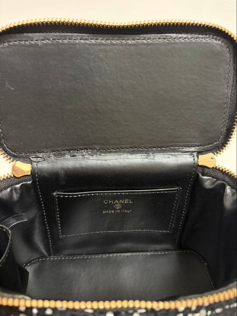 CHANEL シャネル　ノベルティ　チェーン　ショルダーバッグ　ツイード