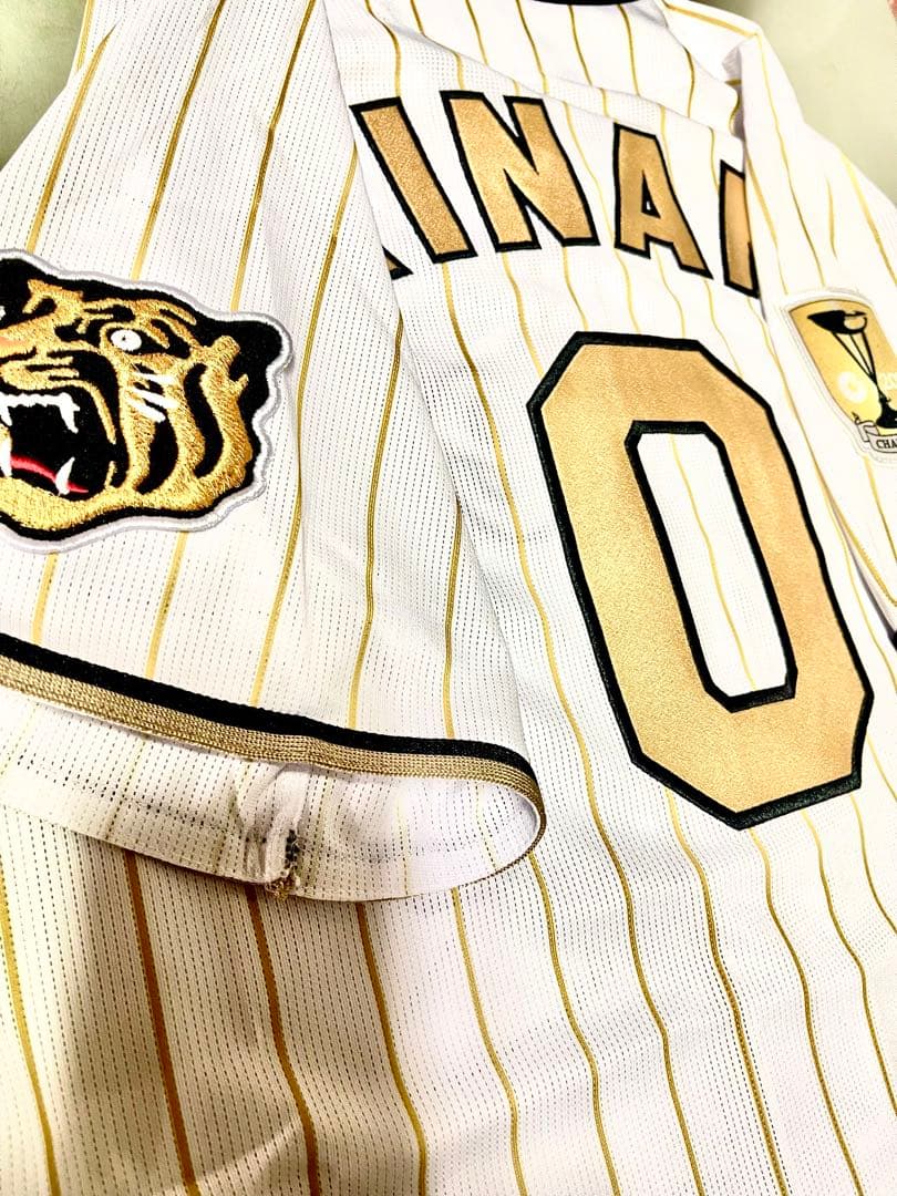 新品未使用 阪神タイガース 木浪聖也 チャンピオンユニフォーム Sサイズ