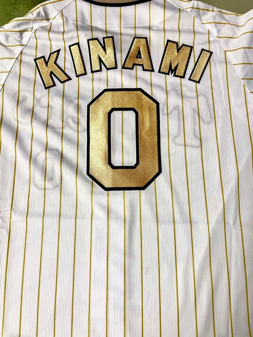 新品未使用 阪神タイガース 木浪聖也 チャンピオンユニフォーム Sサイズ