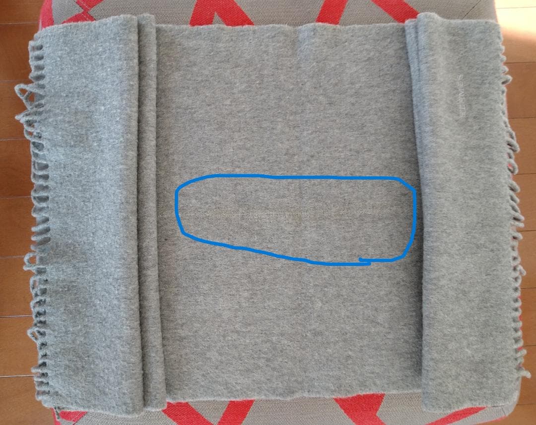 HERMES カシミヤ マフラー