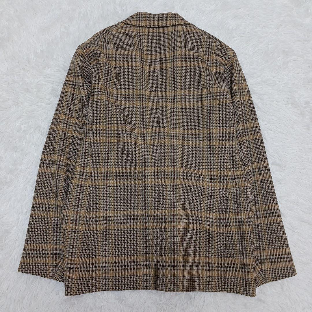 ✨菊池風磨着用✨未使用級✨オーラリー　ウールサージチェック ジャケット　3