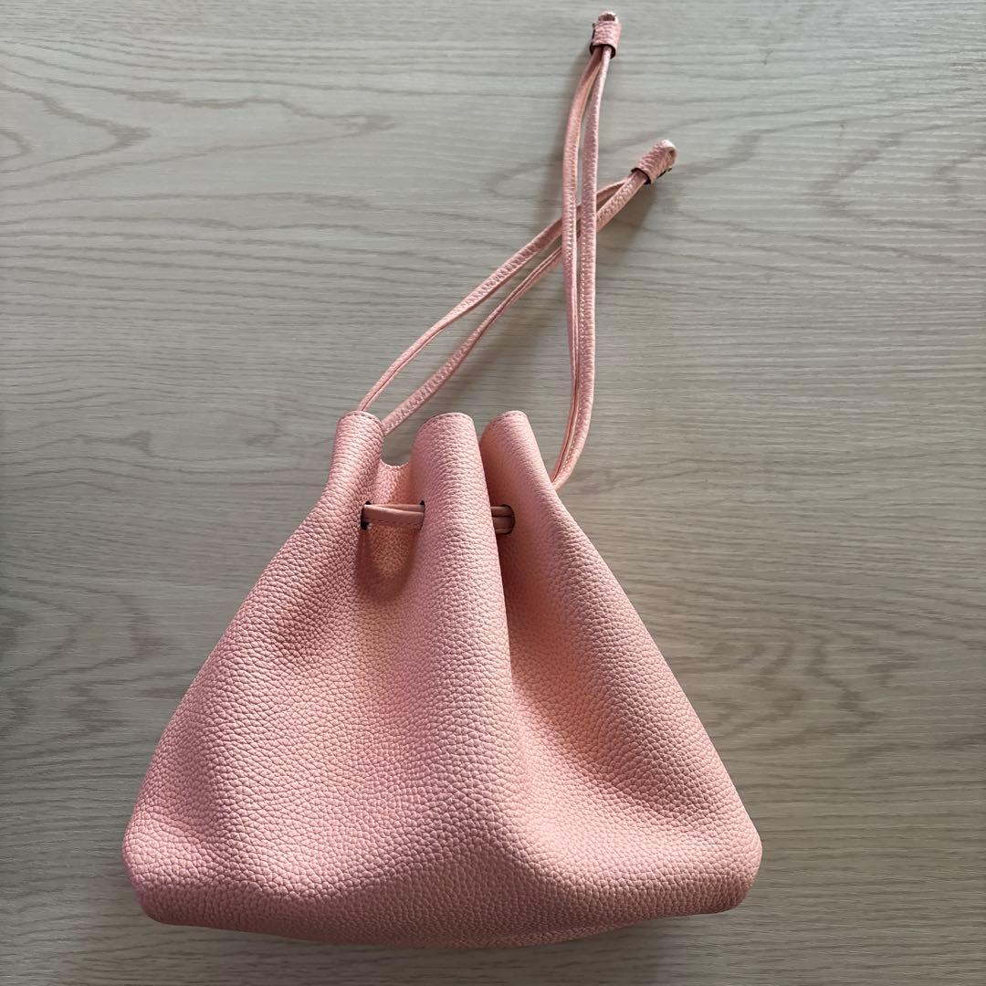 hana　BONAVENTURA NOA 巾着　ショルダーバッグ　ピンク