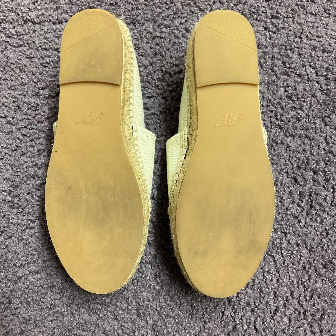 ロジェヴィヴィエ　エスパドリーユ　ストーン付き　サイズ37