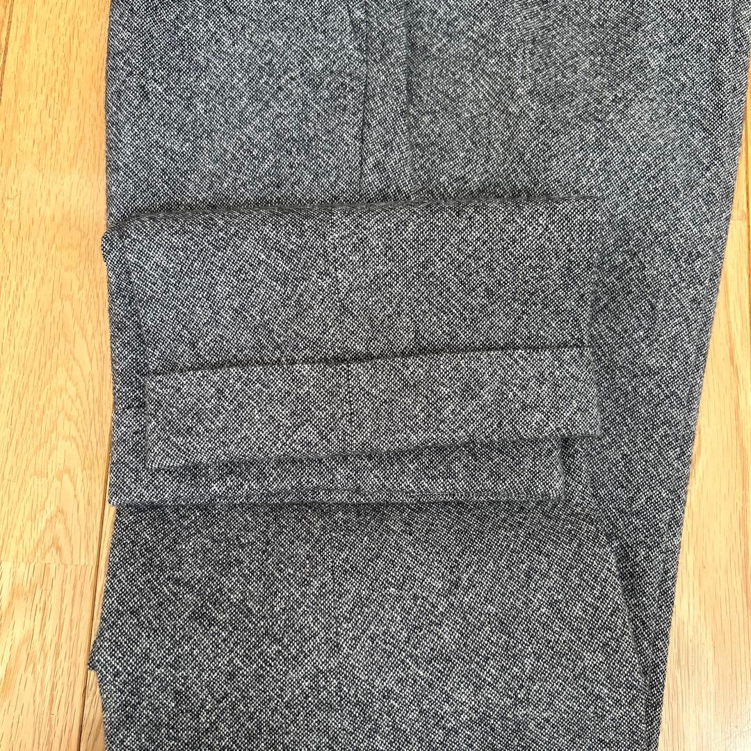 Paul Stuart NEW YORK メンズ　ウールスラックス　グレー76