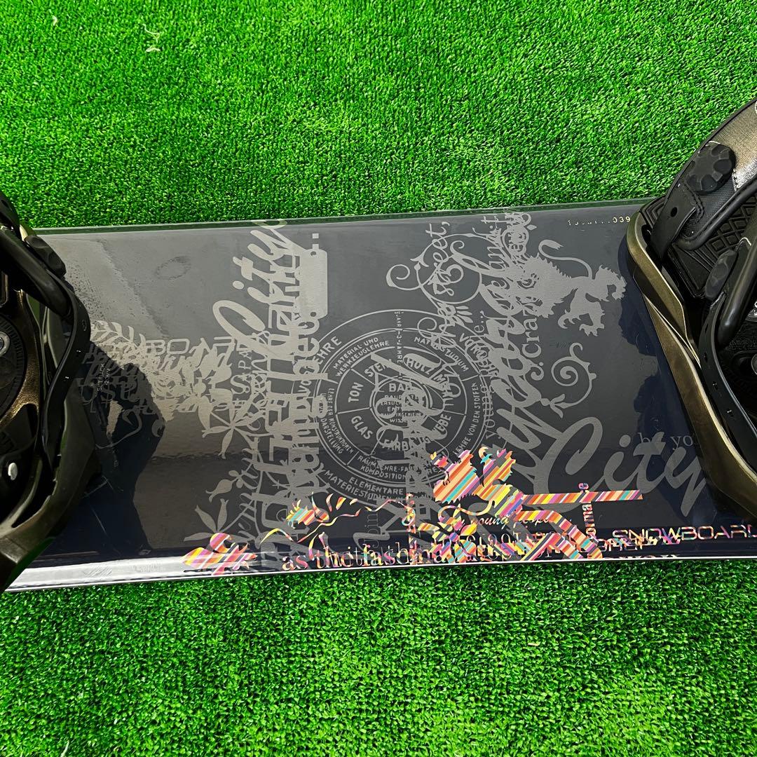 ✨Kissmark✨ Citycoral 153cm ボード&ビンディングセット