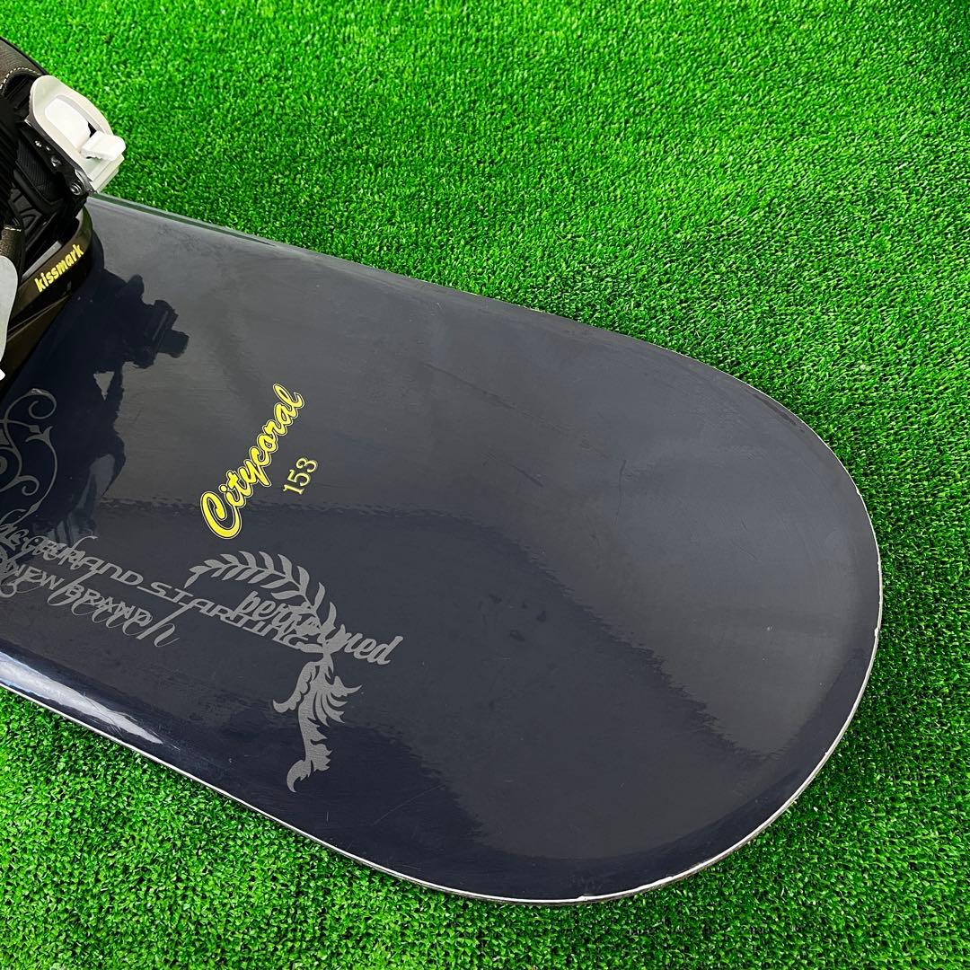 ✨Kissmark✨ Citycoral 153cm ボード&ビンディングセット