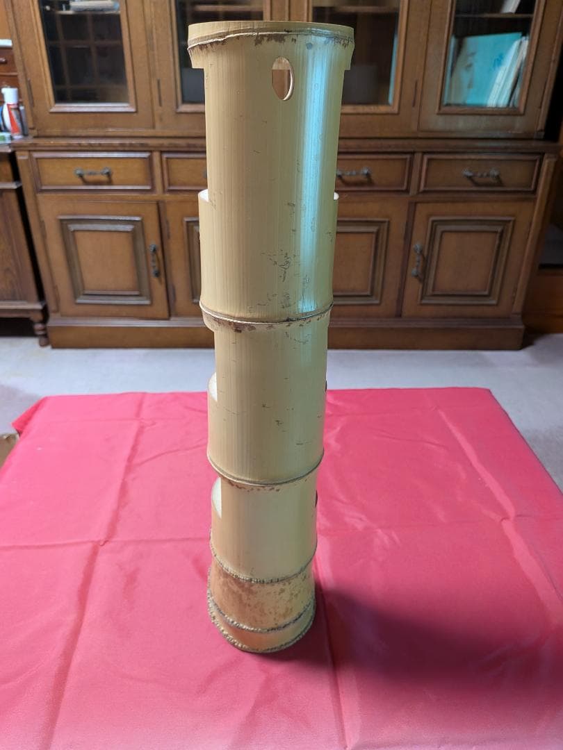 根付竹花入（三重切）