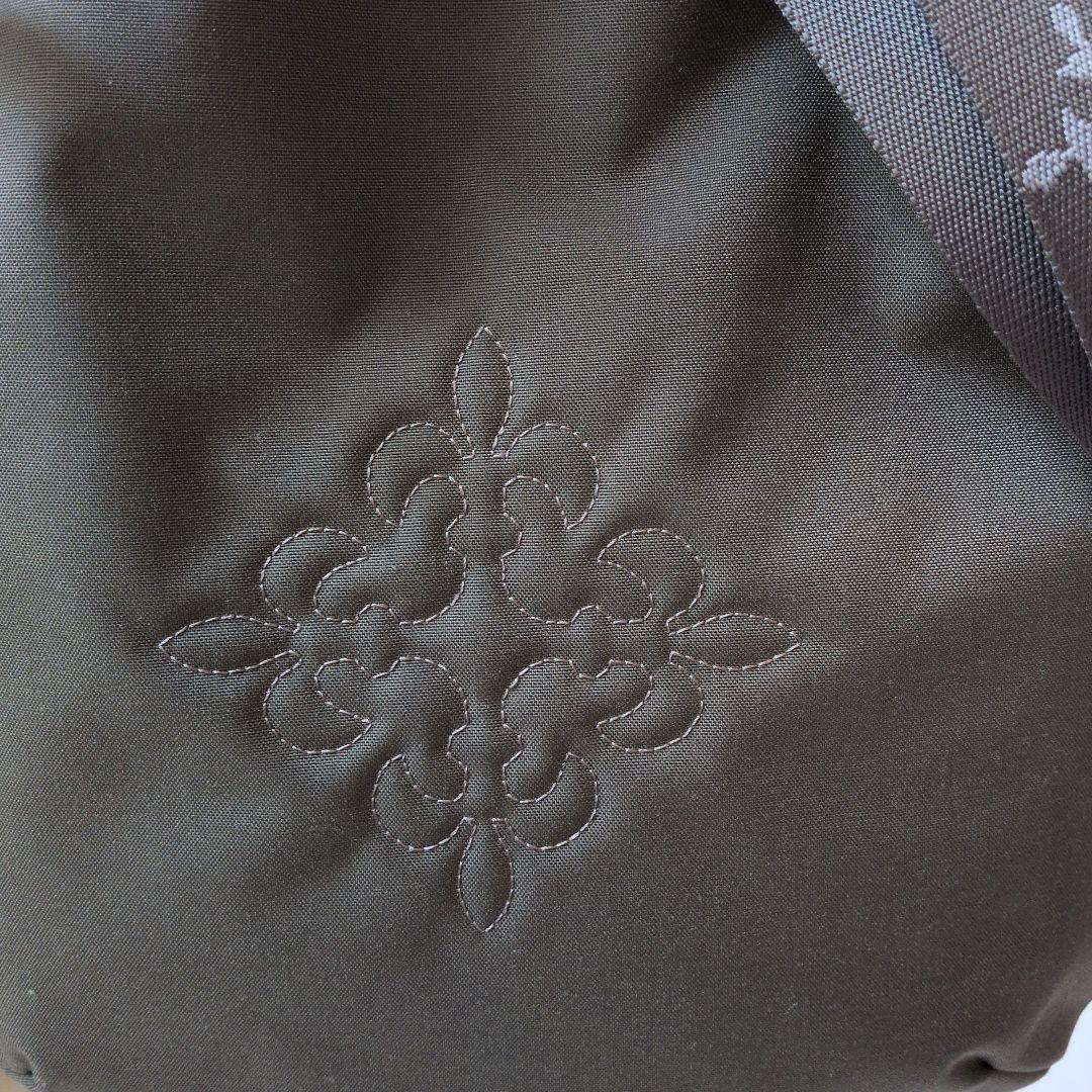 russet　ラシット　ナイロン2wayショルダー　トートバック　グレー