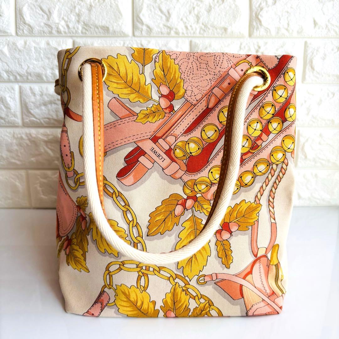 ✨掘り出し物✨LOEWE コットン ショルダーバッグ