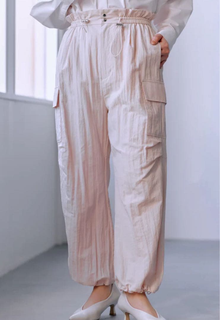 cohina ドロストデザインワークパンツ