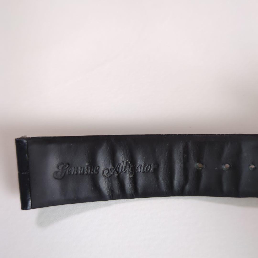 モレラート アリゲーター ワニ 革 20mm 腕時計 ベルト バンド Dバックル