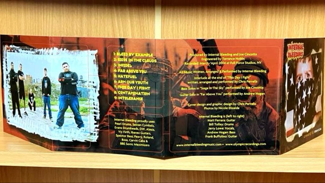 ［入手困難］INTERNAL BLEEDING／ONWARD TO MECCA