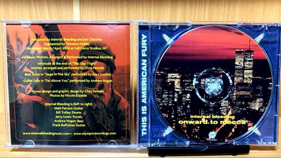 ［入手困難］INTERNAL BLEEDING／ONWARD TO MECCA