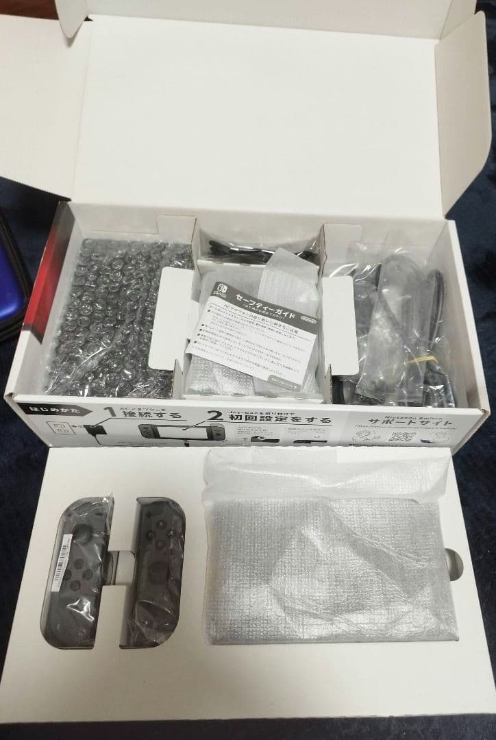 Nintendo Switch 本体 グレー 　汎用コントローラー他おまけ